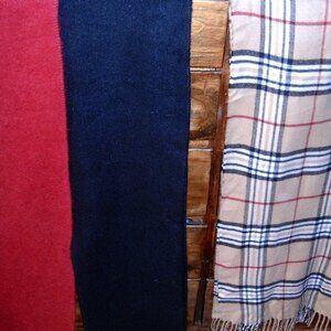 Alpaca Long Fringed Scarves and Wool Newsboy / Pageboy Cap